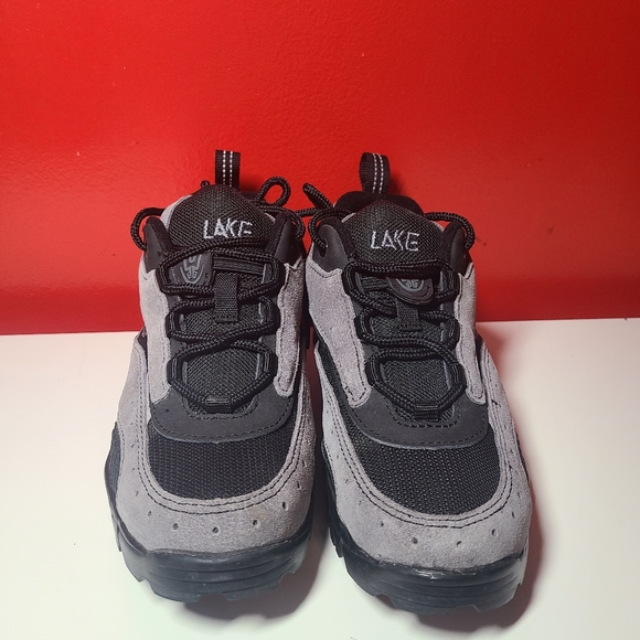 Lake MX101 Mens Vibram Lace Up Gray Cycling Mountain Biking Riding Shoes Size 6 - Picture 3 of 7